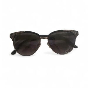 Nanette Lepore Black and Gold Sunglasses